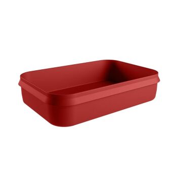 aufsatzwaschbecken solid surface arvo außen Rot innen Rot 55cm M80179fi