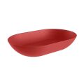 aufsatzwaschbecken solid surface omni außen Rot innen Rot 55cm M80178fi