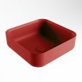 aufsatzwaschbecken solid surface binx außen Rot innen Rot 36cm M49904fi