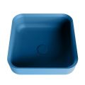 aufsatzwaschbecken solid surface binx außen Blau innen Blau 36cm M49904je