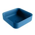 aufsatzwaschbecken solid surface binx außen Blau innen Blau 36cm M49904je