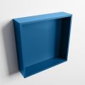 hängeregal easy solid surface 1 fach blau 29,5 cm