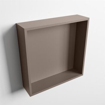 hängeregal easy solid surface 1 fach taupe 29,5 cm