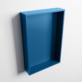 hängeregal easy solid surface 1 fach blau 44,5 cm