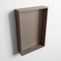 hängeregal easy solid surface 1 fach taupe 44,5 cm