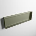 hängeregal easy solid surface 1 fach army grün 89,5 cm