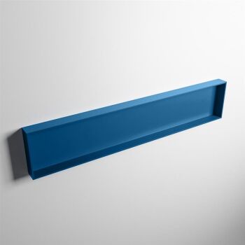 hängeregal easy solid surface 1 fach blau 149,5 cm