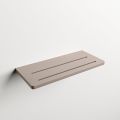 wandablage bad taupe solid surface easy 31 x 14 x 1,2 cm