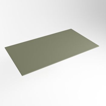 einbauplatte army grün solid surface 91 x 51 x 0,9 cm