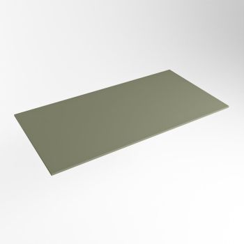 einbauplatte army grün solid surface 91 x 46 x 0,9 cm