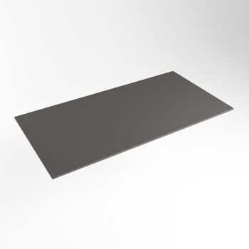 einbauplatte dunkelgrau solid surface 91 x 46 x 0,9 cm