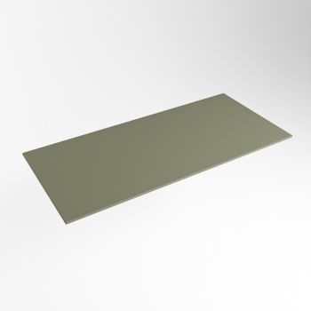 einbauplatte army gr&uuml;n solid surface 90 x 41 x 0,9 cm