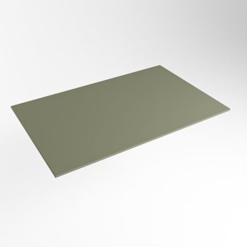 einbauplatte army gr&uuml;n solid surface 81 x 51 x 0,9 cm