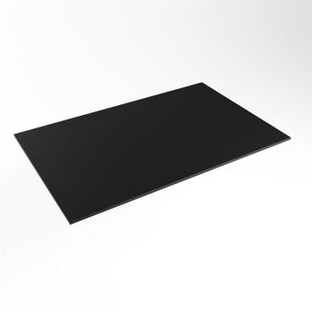 einbauplatte schwarz solid surface 81 x 51 x 0,9 cm