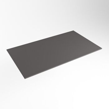 einbauplatte dunkelgrau solid surface 81 x 46 x 0,9 cm