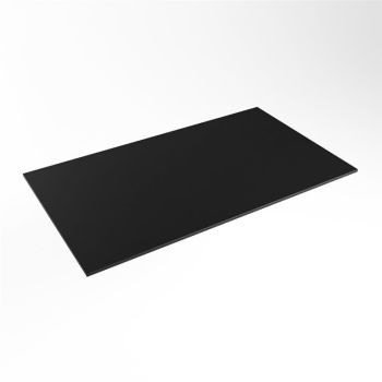 einbauplatte schwarz solid surface 81 x 46 x 0,9 cm