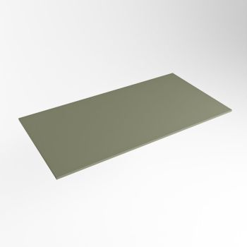einbauplatte army grün solid surface 81 x 41 x 0,9 cm