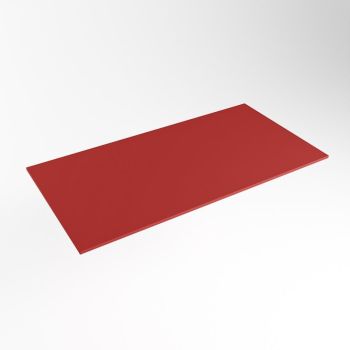 einbauplatte rot solid surface 81 x 41 x 0,9 cm