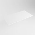 einbauplatte weiß solid surface 81 x 41 x 0,9 cm