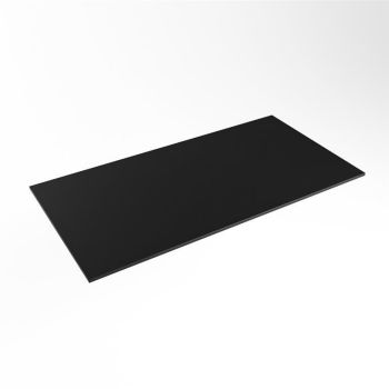 einbauplatte schwarz solid surface 81 x 41 x 0,9 cm