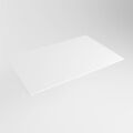 einbauplatte weiß solid surface 80 x 51 x 0,9 cm