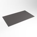 einbauplatte dunkelgrau solid surface 80 x 46 x 0,9 cm