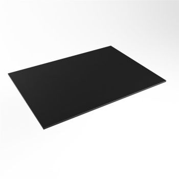einbauplatte schwarz solid surface 71 x 51 x 0,9 cm