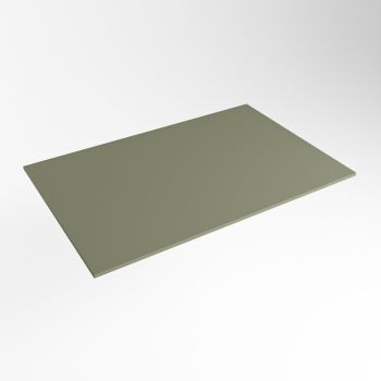 einbauplatte army gr&uuml;n solid surface 71 x 46 x 0,9 cm