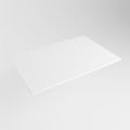 einbauplatte weiß solid surface 71 x 46 x 0,9 cm