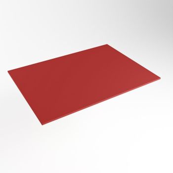 einbauplatte rot solid surface 70 x 51 x 0,9 cm