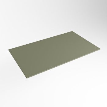 einbauplatte army gr&uuml;n solid surface 70 x 41 x 0,9 cm
