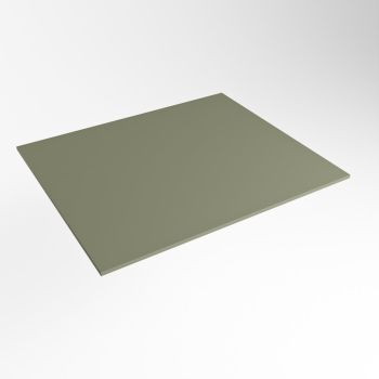 einbauplatte army grün solid surface 61 x 51 x 0,9 cm