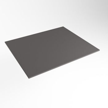 einbauplatte dunkelgrau solid surface 61 x 51 x 0,9 cm