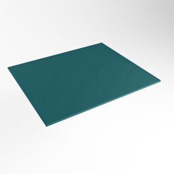 einbauplatte ozeanblau solid surface 61 x 51 x 0,9 cm