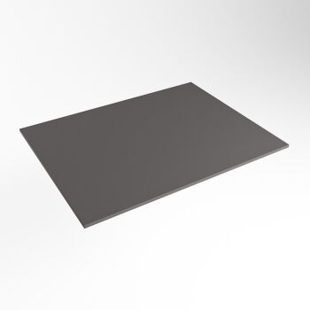 einbauplatte dunkelgrau solid surface 61 x 46 x 0,9 cm