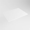 einbauplatte weiß solid surface 61 x 46 x 0,9 cm