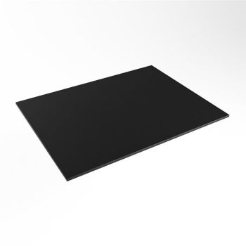 einbauplatte schwarz solid surface 61 x 46 x 0,9 cm