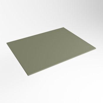 einbauplatte army grün solid surface 60 x 46 x 0,9 cm