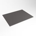 einbauplatte dunkelgrau solid surface 60 x 46 x 0,9 cm