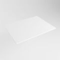 einbauplatte weiß solid surface 60 x 46 x 0,9 cm
