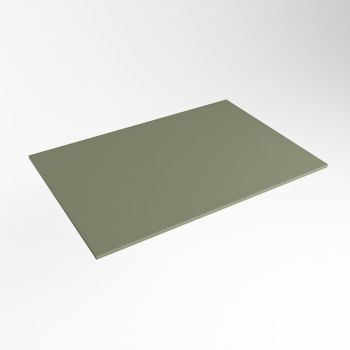 einbauplatte army gr&uuml;n solid surface 60 x 41 x 0,9 cm