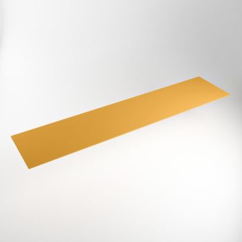 einbauplatte gelb solid surface 230 x 51 x 0,9 cm