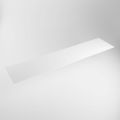 einbauplatte weiß solid surface 230 x 51 x 0,9 cm