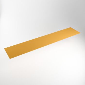 einbauplatte gelb solid surface 230 x 46 x 0,9 cm