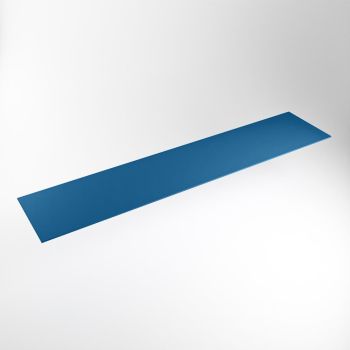 einbauplatte blau solid surface 221 x 46 x 0,9 cm