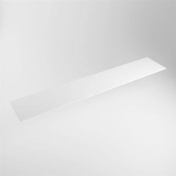 einbauplatte weiß solid surface 221 x 41 x 0,9 cm