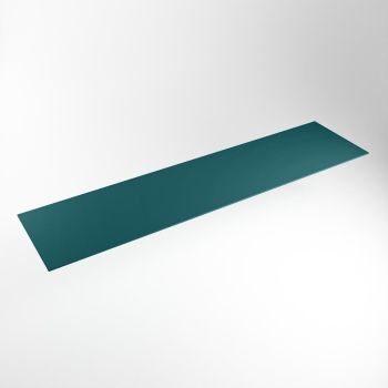 einbauplatte ozeanblau solid surface 211 x 51 x 0,9 cm