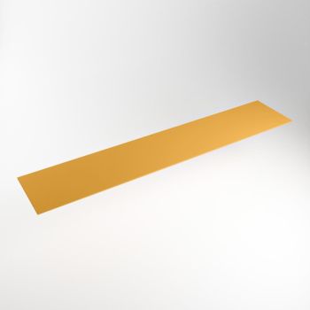 einbauplatte gelb solid surface 211 x 41 x 0,9 cm