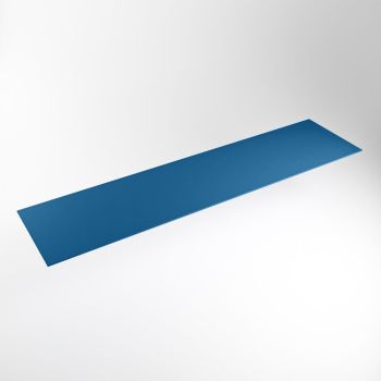 einbauplatte blau solid surface 210 x 51 x 0,9 cm