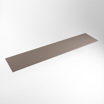 einbauplatte taupe solid surface 210 x 46 x 0,9 cm